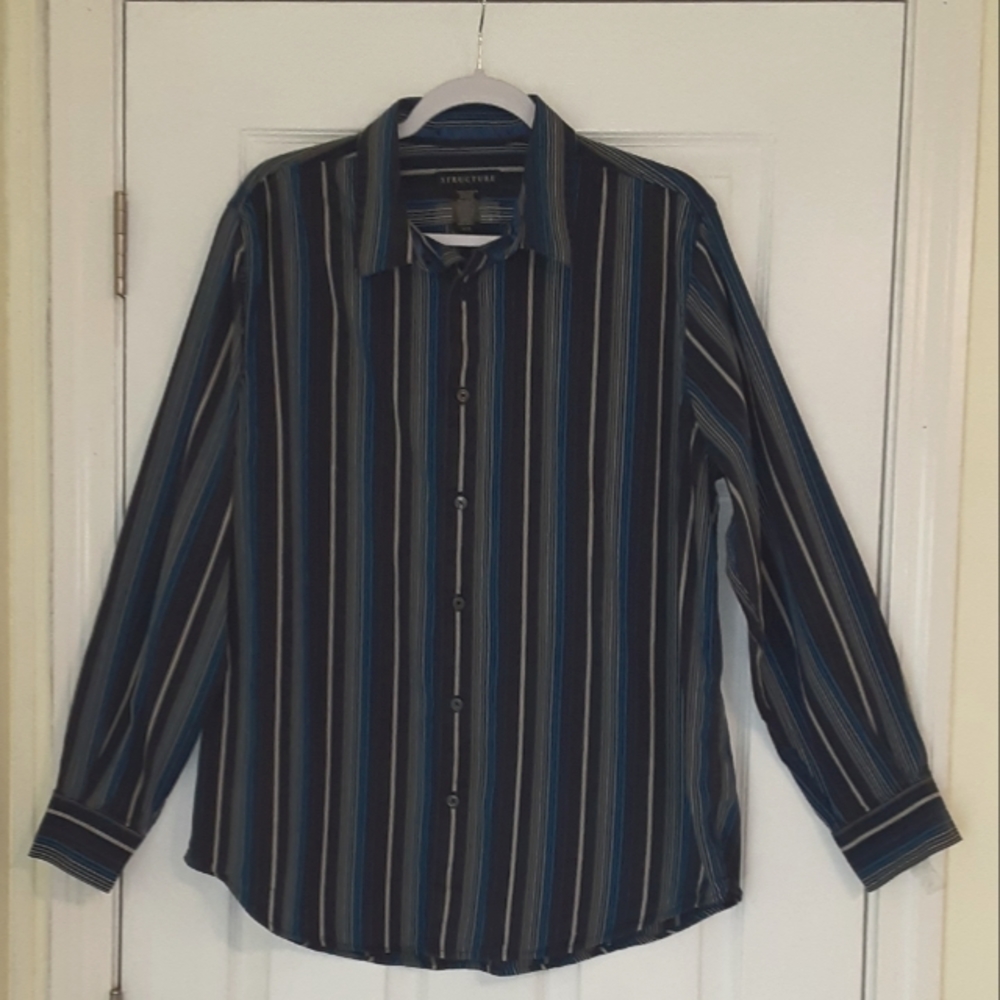 Mens long sleeve dress shirt